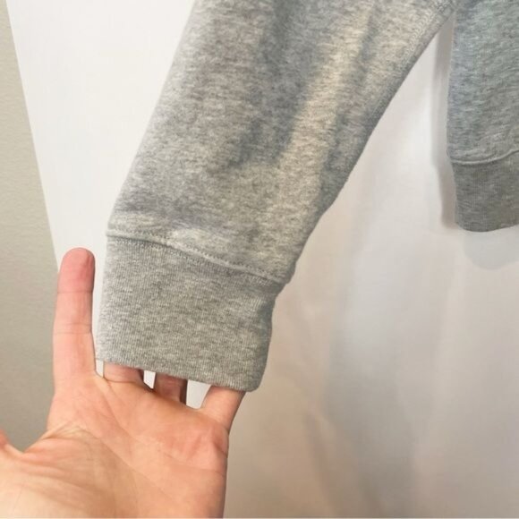 Brady Mens Gray Varsity Pullover Hoodie Cotton Comfortable Streetwear Sz Medium - Picture 10 of 10